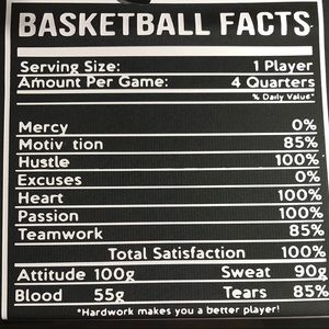 Basketball Facts Dry Fit T-shirt